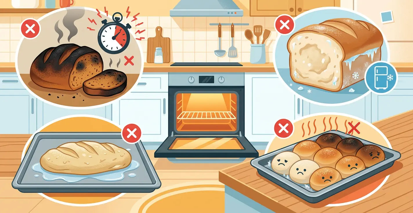 Common Mistakes to Avoid When Baking Frozen Bread