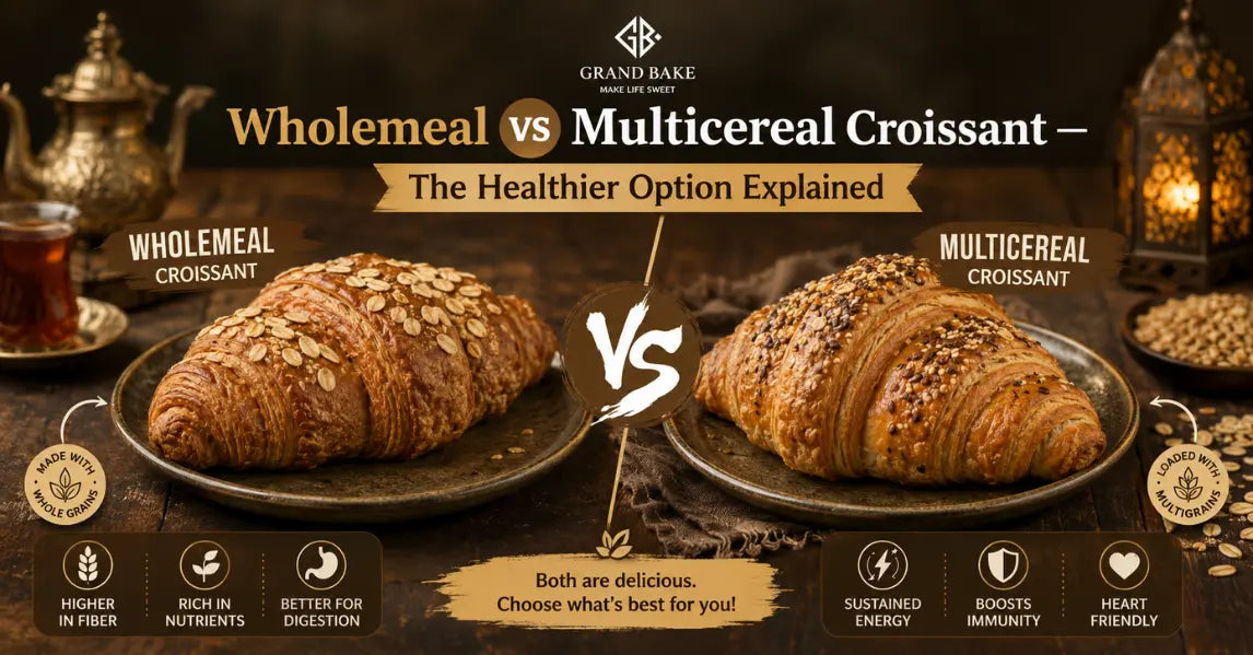 Wholemeal vs Multicereal Croissant