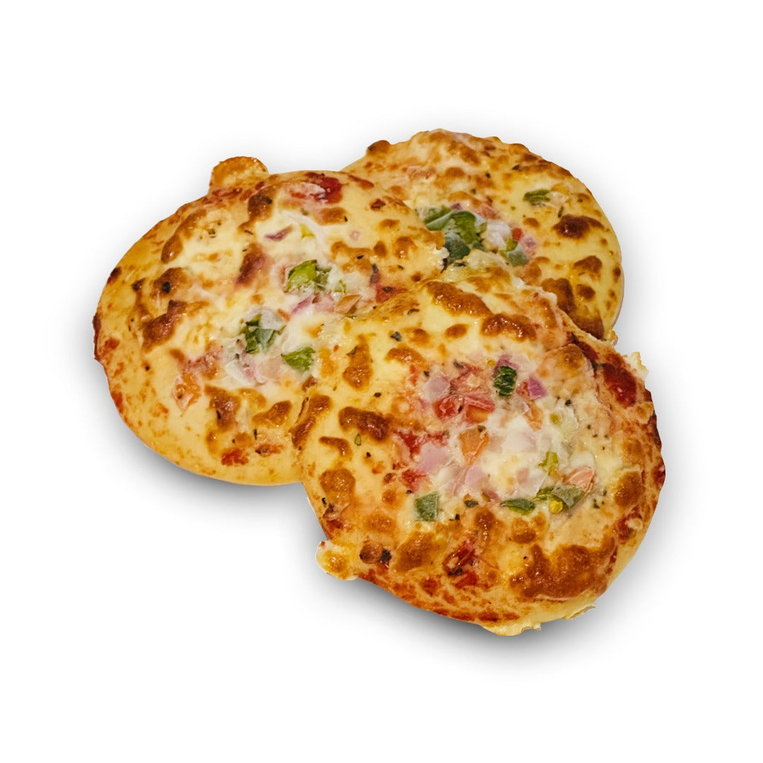 set of 3 mixed vegetablr pizza 