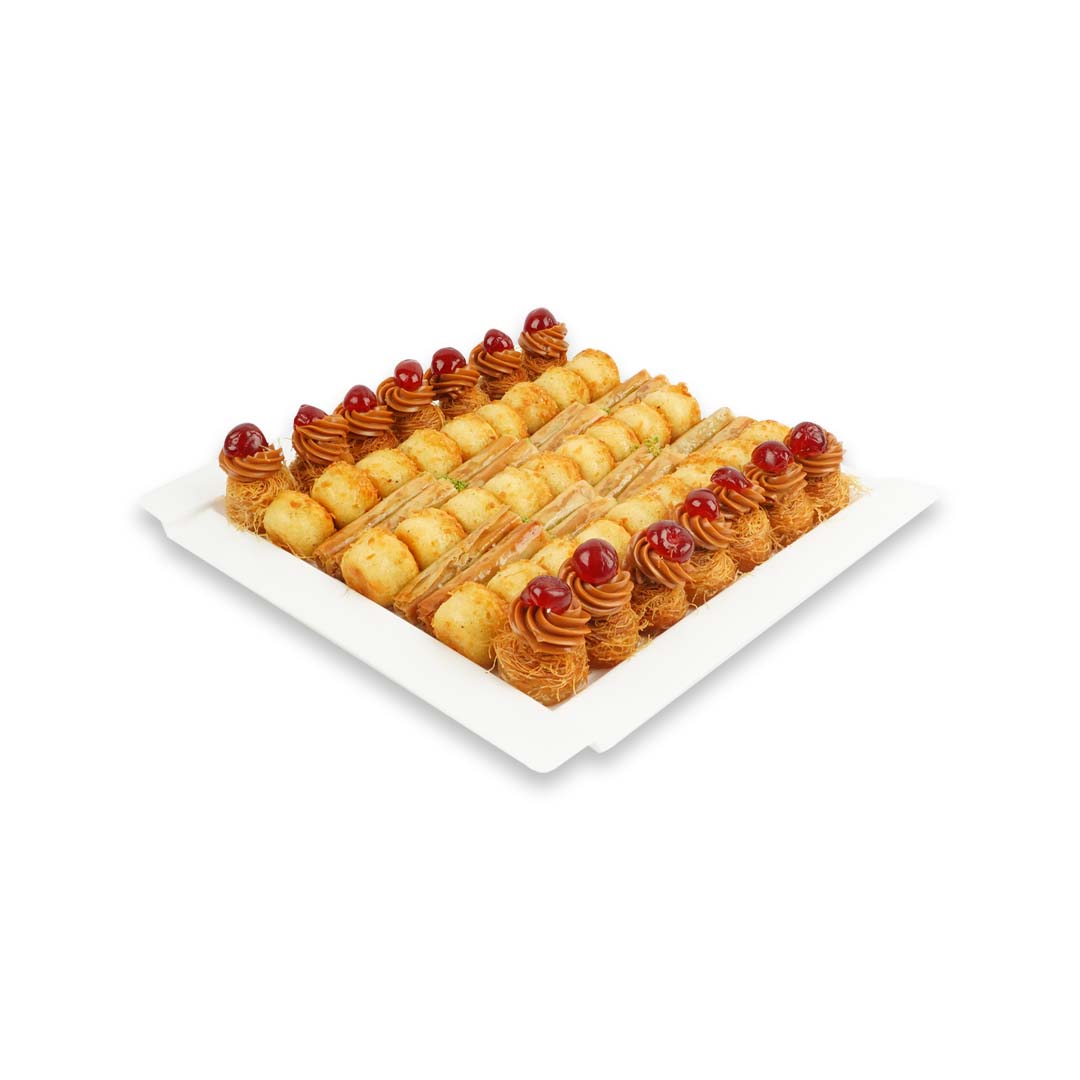 English Mix with assorted sweet and savoury pastries, freshly prepared by the best bakery in UAE.