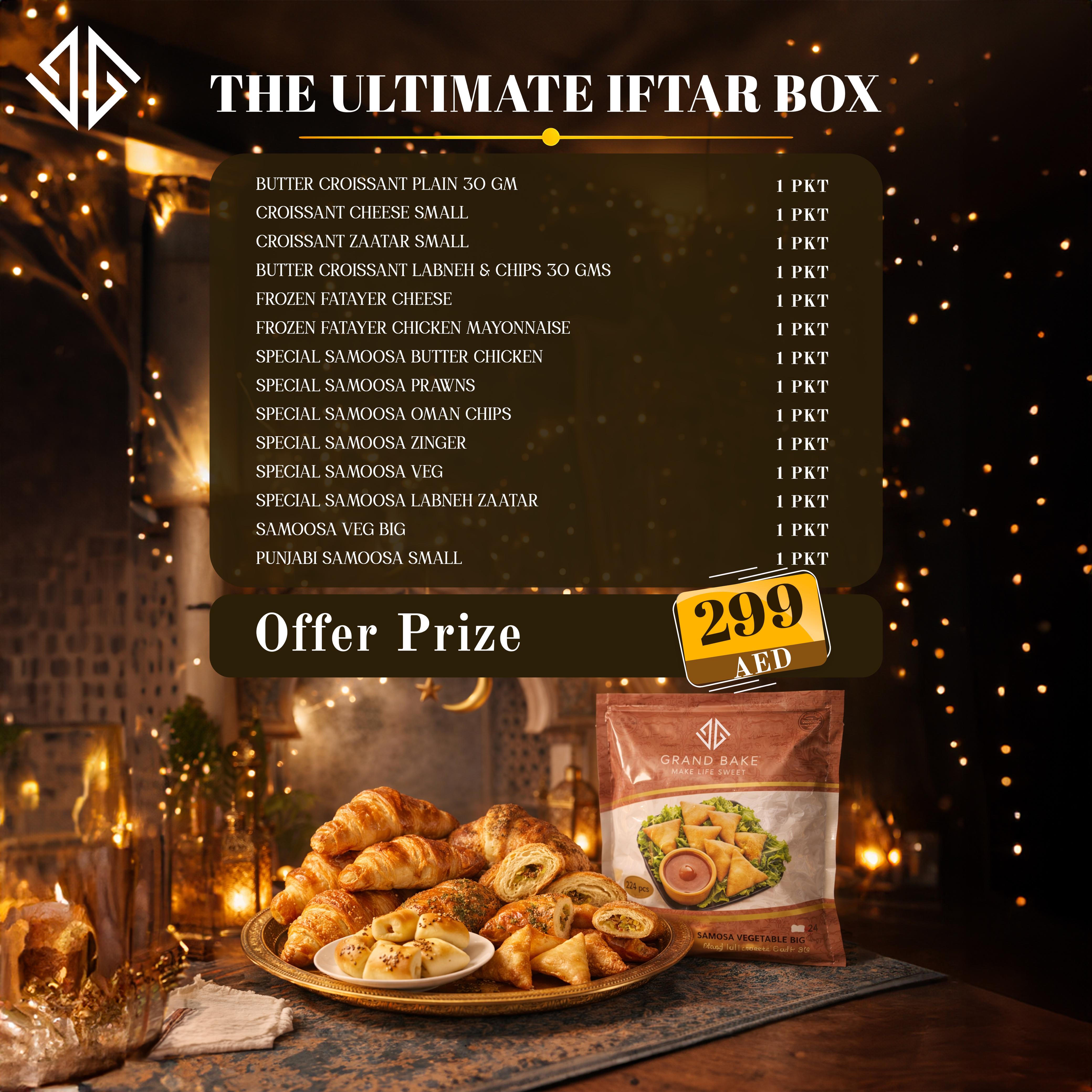 Simple Iftar Box THE ULTIMATE IFTAR BOX – GRAND BAKE